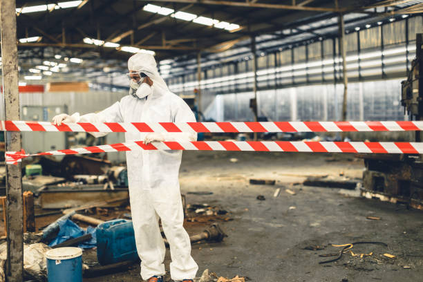 Professional Unattended Death Cleanup technician working in Franklin, VA